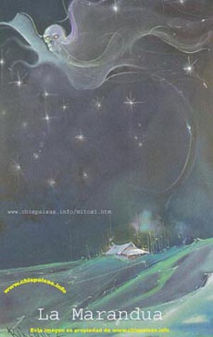 La marandua,   mitos, leyendas, colombia, fotos, imagenes,  populares, dibujo, pintar, marandua, colombianos